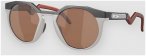 Oakley Hstn Matte Carbon Sonnenbrille prizm tungsten Gr. Uni