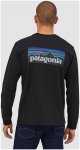 Patagonia P-6 Logo Responsibili Longsleeve black Gr. M
