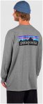 Patagonia P-6 Logo Responsibili Longsleeve gravel heather Gr. M
