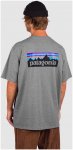 Patagonia P-6 Logo Responsibili T-Shirt gravel heather Gr. S