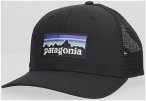 Patagonia P-6 Logo Trucker Cap black Gr. Uni
