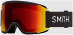 Smith Squad Black+Bonus Lens Goggle sun red mirror+yellow Gr. Uni