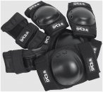TSG Junior-Set Kids Protektoren Set black Gr. Uni