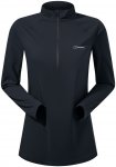 Berghaus 24/7 Maternity Longsleeve HZ Tech Tee Women black/black/UK 10 = EU 36