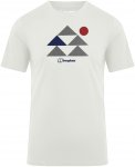 Berghaus Boyfriend Abstract Block SS Tee Women pure white/UK 12 = EU 40