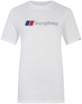 Berghaus Boyfriend Big Classic Logo SS Tee Women pure white/UK 12 = EU 38