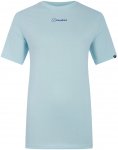 Berghaus Boyfriend Dolomites MTN SS Tee Women light blue/UK 12 = EU 38