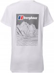 Berghaus Boyfriend Lineation SS Tee Women pure white/UK 12 = EU 40