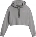 Berghaus Cropped Logo Hoodie Women grey marl bci/M / UK 12