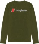 Berghaus Heritage F&B Logo Longsleeve Tee light green/L