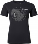 Berghaus Linear Landscapre T-Shirt Women black/black/UK 12 = EU 38
