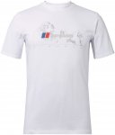 Berghaus Mountain Width SS Tee pure white/L