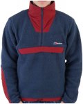 Berghaus Urban Oversized Smock Fleece Unisex dark blue/dark red/XS