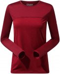 Berghaus Voyager Tech Tee Longsleeve Women syrah/red dahlia/UK 12 = EU 38