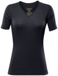 Devold Breeze Woman T-Shirt V-Neck black/XS