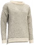 Devold Nordsjo Womans Split Seam Sweater offwhite/S