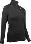 F-lite CODE Merino Longshirt Zipper Women black/XL (46-48)