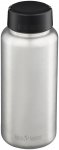 Klean Kanteen Wide 40oz - einwandig brushed stainless/wide loop cap/1128ml - 40o