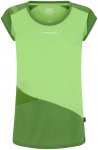 La Sportiva Hold T-Shirt Women lime green/kale/S