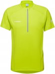 Mammut Aenergy FL Half Zip T-Shirt highlime/alloy/S
