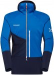 Mammut Eiger Speed ML Hybrid Half Zip Hoodie azurit/night/M