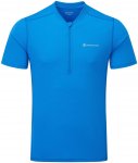 Montane Dart Nano Zip T-Shirt electric blue/XL