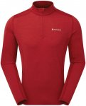 Montane Dart Zip Neck acer red/S