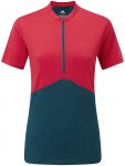 Mountain Equipment Nava SS ZIP T Women capsicum/majolica/EU 36 - 38 UK 10