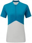 Mountain Equipment Nava SS ZIP T Women mykonos/glacier/EU 36 - 38 UK 10