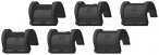 Ortlieb EinsÃ¤tze fÃ¼r QL2.1-Haken schwarz/one size