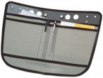 Ortlieb Organizer fÃ¼r Kuriertasche grau/one size