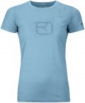 Ortovox 150 Cool Leaves TS Women light blue blend/S