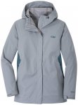 Outdoor Research Apollo Stretch Women's Rain Jacket lead/mediterranean/M