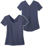 Outdoor Research Etesian S/S Women's Tee steel blue/L