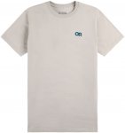 Outdoor Research Lockup Back Logo T-Shirt pebble/deep lake/M