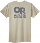 Outdoor Research Lockup Back Logo T-Shirt slate/topaz/M
