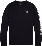 Outdoor Research OR Lockup Chest Logo L/S Tee black/white/M
