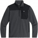 Outdoor Research Trail Mix Fleece Quarter Zip Pullover storm/M