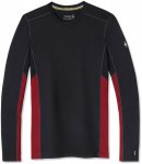 Smartwool Men's Merino Sport 150 Long Sleeve Crew tibetan red heather/black/M