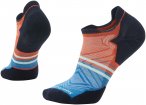 Smartwool Run Targeted Cushion Low Ankle Pattern Socks orange rust/L (EU 42-45)