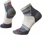 Smartwool Run Zero Cushion Ankle Pattern Socks ash/XL (EU 46-49)