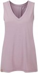 Tentree TreeBlend V-Neck Tank Women sea fog purple/S