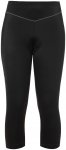 Vaude Active 3/4 Pants Women black uni/50/XXXXL