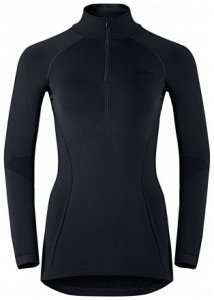 Da. Shirt l/s turtle neck 1/2 zip EVOLUTION , Odlo , M