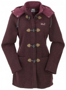 Damen Strick-Fleecemantel Milton , Jack Wolfskin , XS