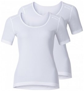 Damen Shirt s/s crew neck CUBIC 2er Pack , Odlo , S