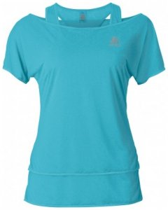Da. T-shirt s/s 2-in-1 HOLOGRAM , Odlo , M
