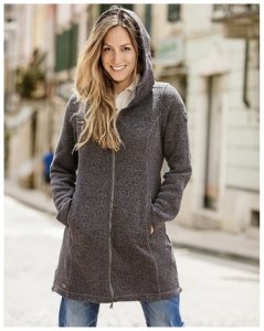 Damen Strickfleece-Mantel Radella II , Regatta , 36