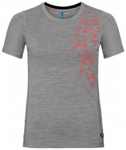 Damen T-Shirt Crew neck KUMANO 100% MERINO , Odlo , XL