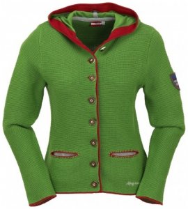 Damen Wollstrickjacke Birnbach , Almgwand , 46